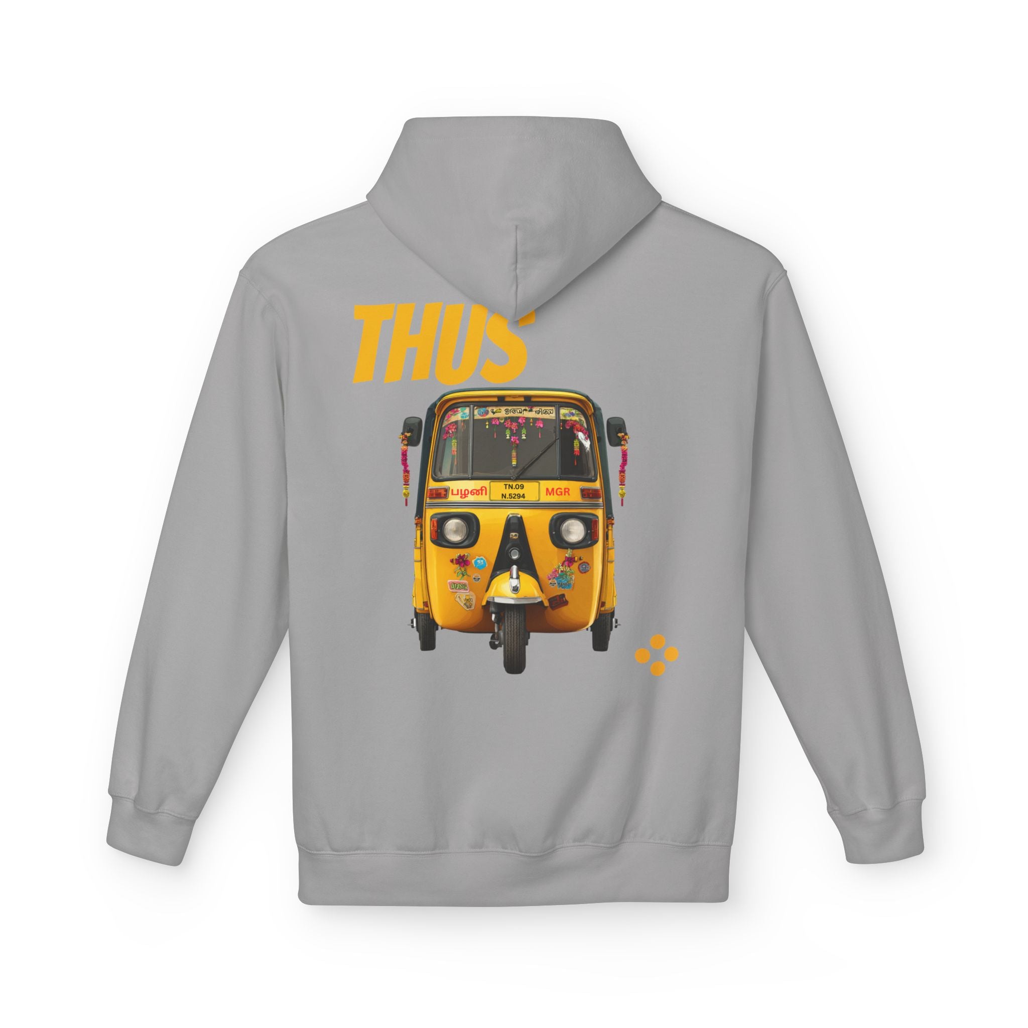 Auto Rickshaw Hustle – Unisex Midweight Softstyle Fleece Hoodie