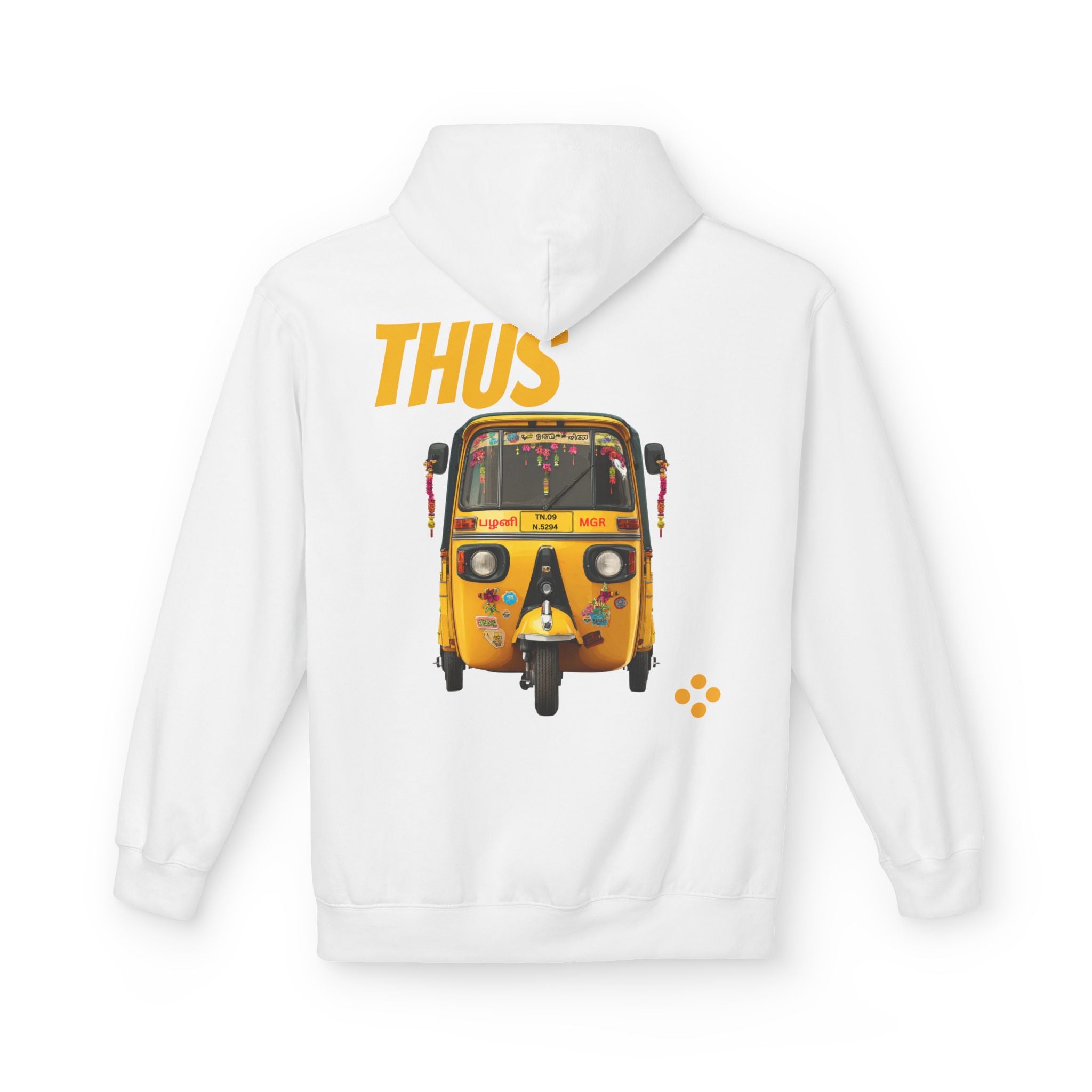 Auto Rickshaw Hustle – Unisex Midweight Softstyle Fleece Hoodie