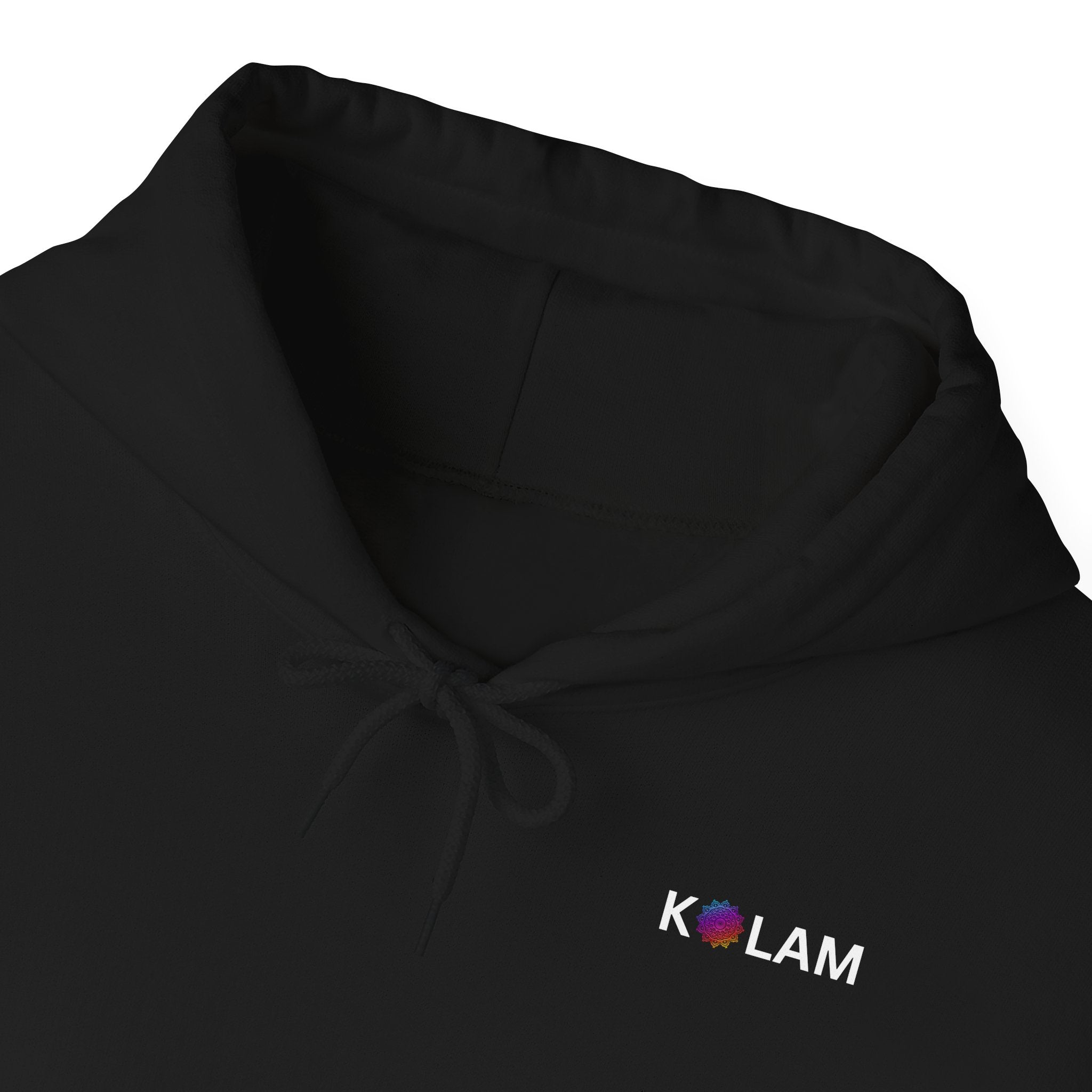 Adayalam - Artistic Kolam Design featuring Cultural Comfort - Unisex Hoodie