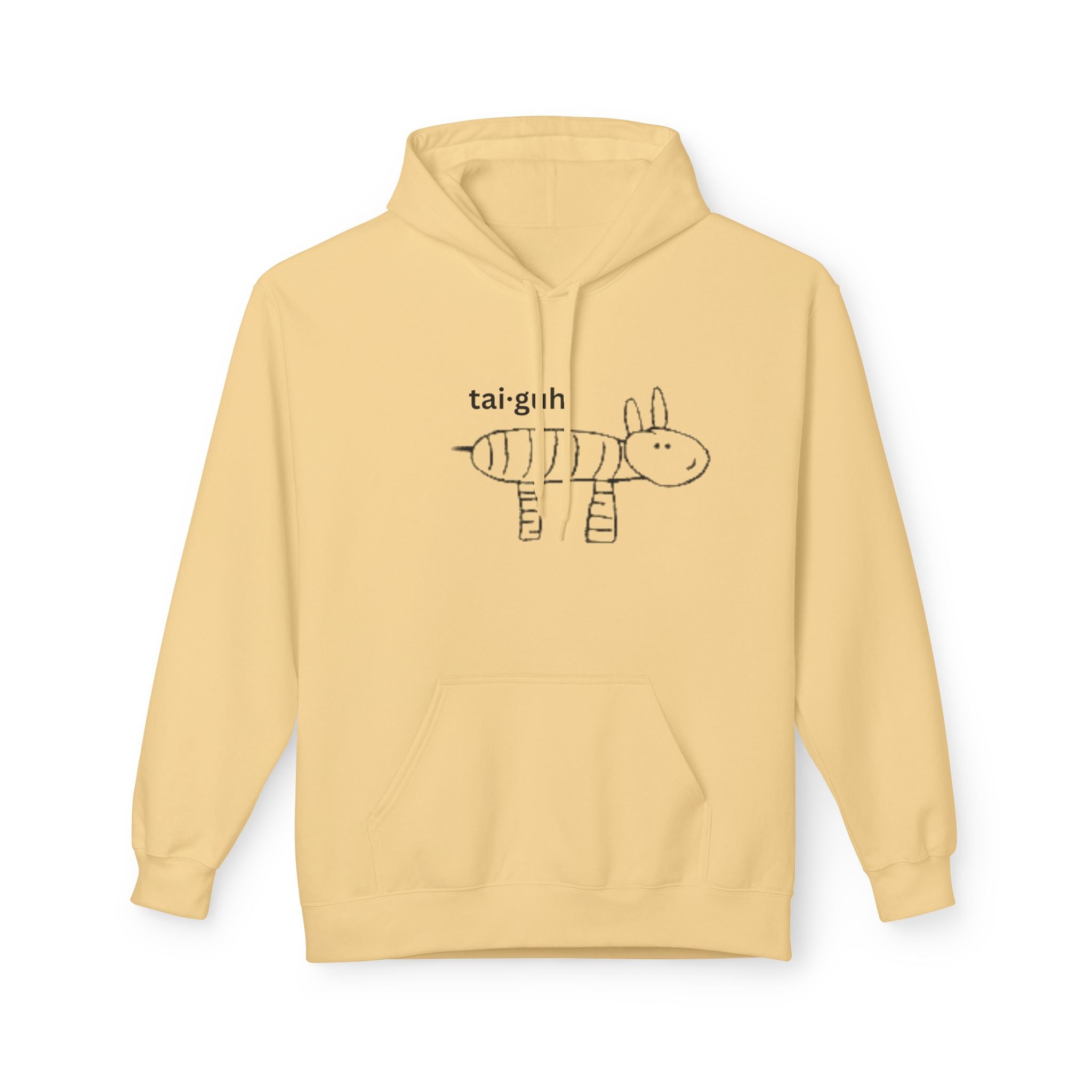 tai·guh – Embroidered Unisex Heavy Blend Fleece Hoodie