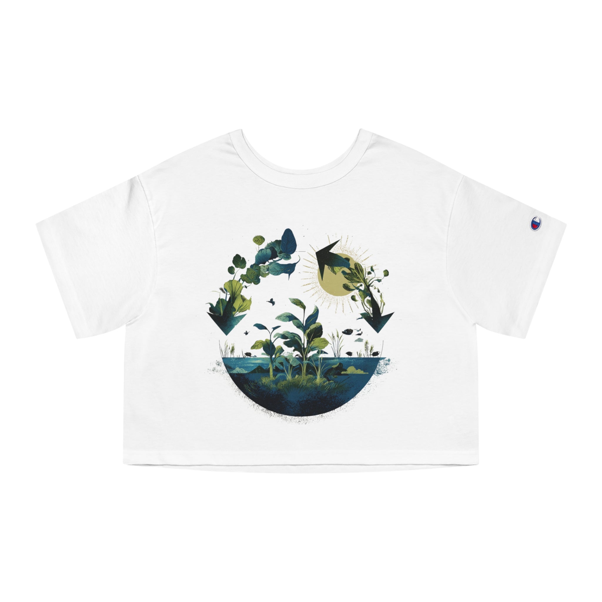 Champion - Eco-Chic Cropped T-Shirt