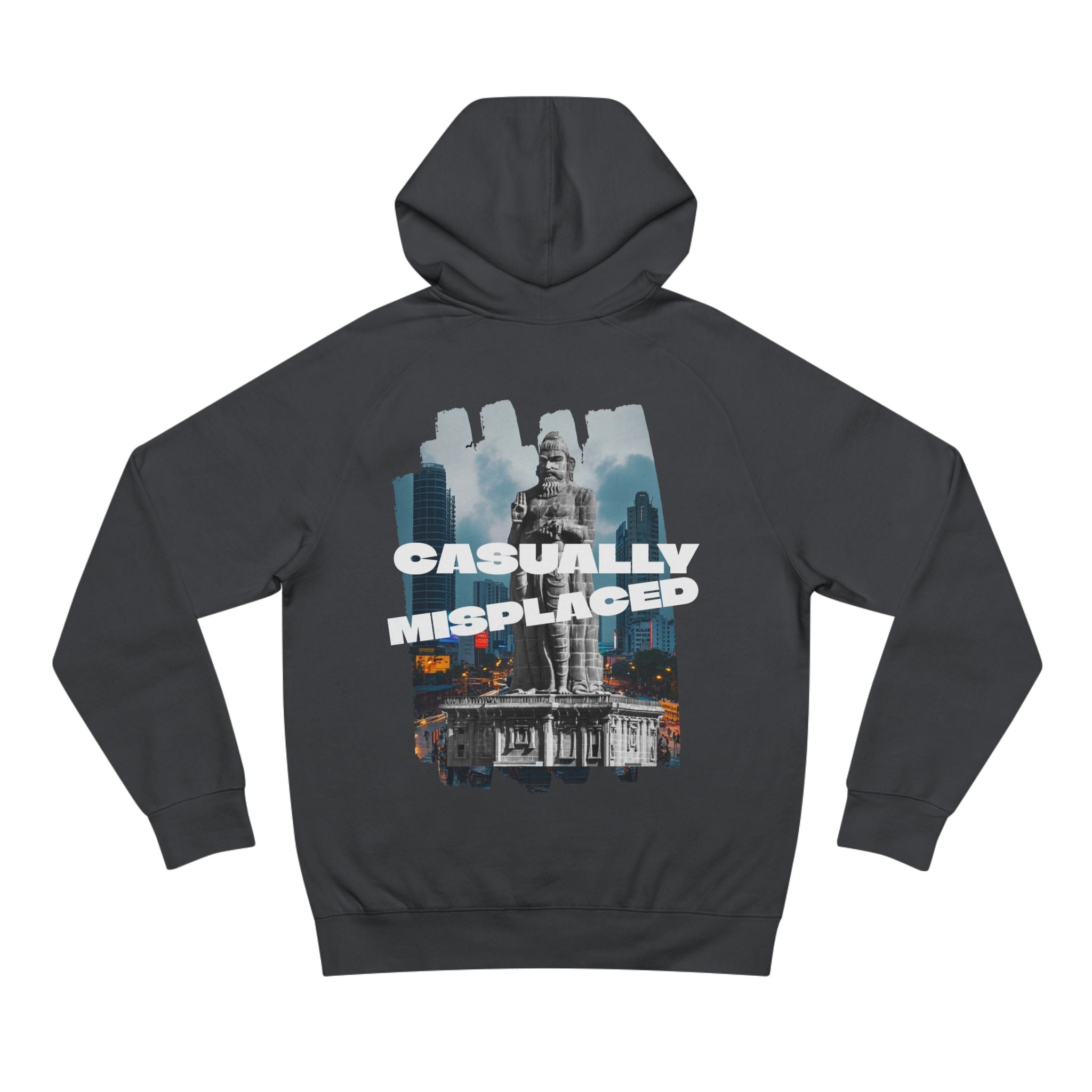 Casually Misplaced -  Unisex Hoodie - Urban Streetwear Fashion