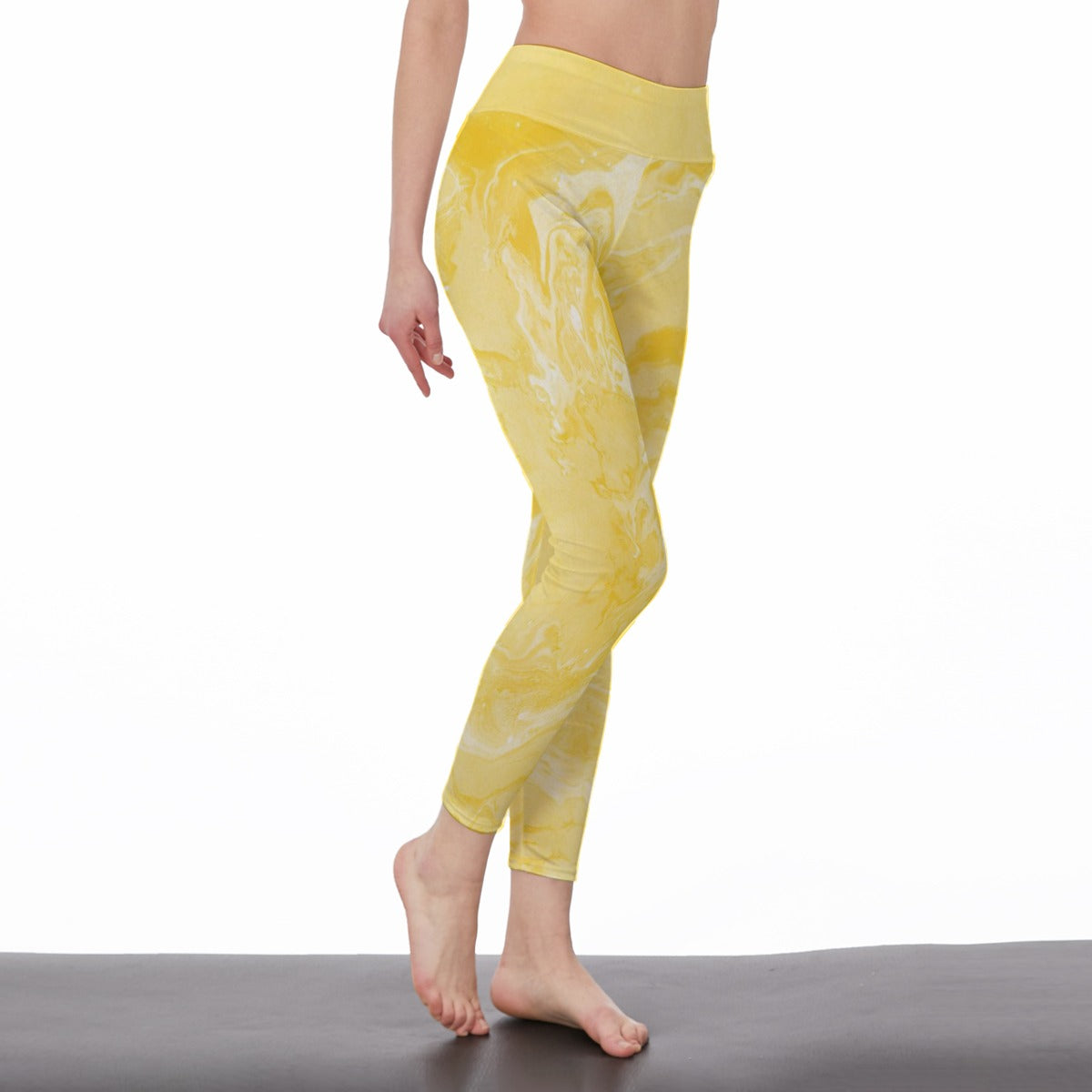 Women's High Waist Leggings | Side Stitch Closure