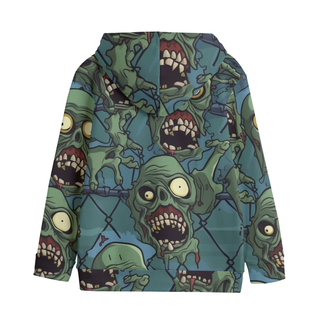 Zombie XV - Kid's Heavyweight Pullover Hoodie