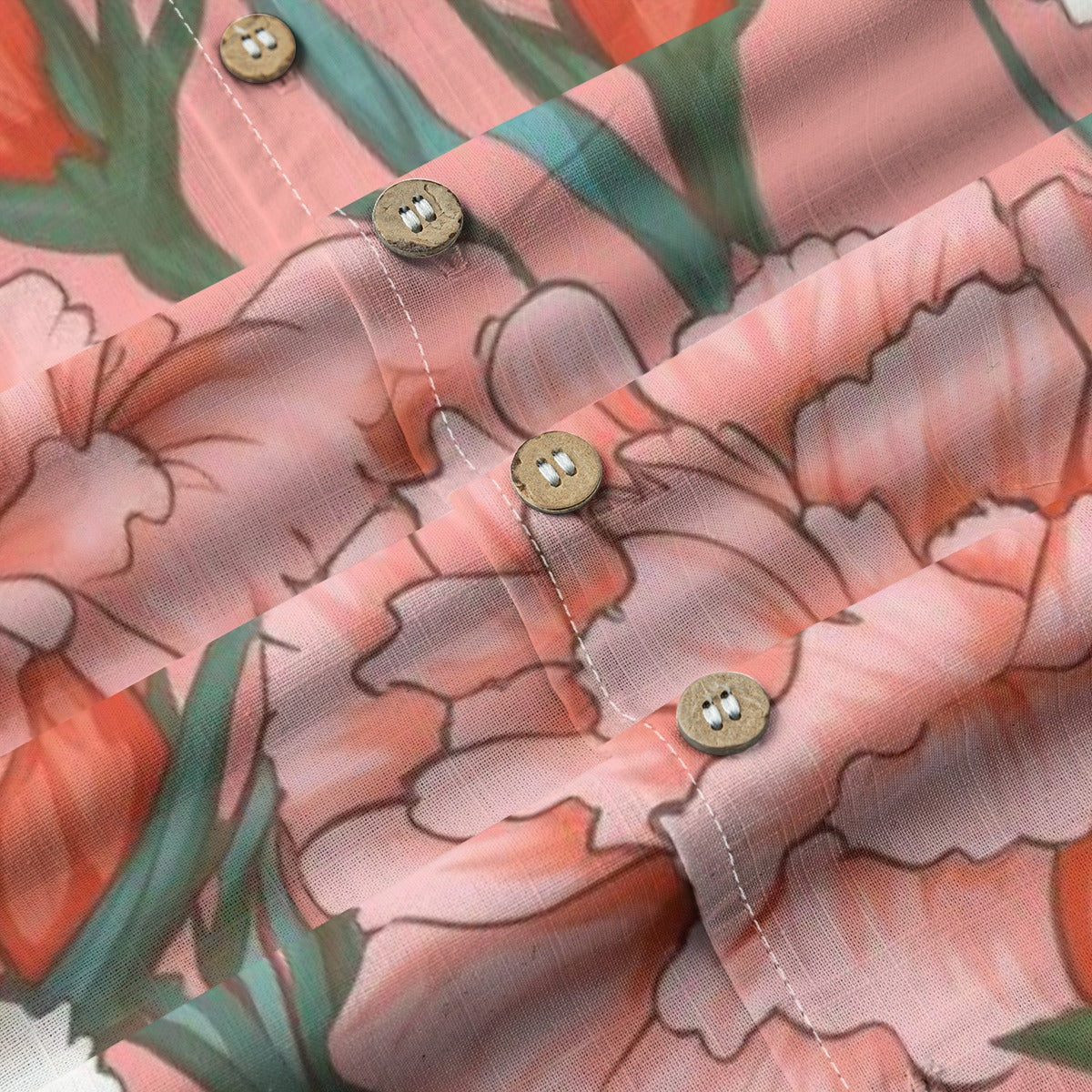 Cherry Blossom II - Designer Shirt - 100% Cotton