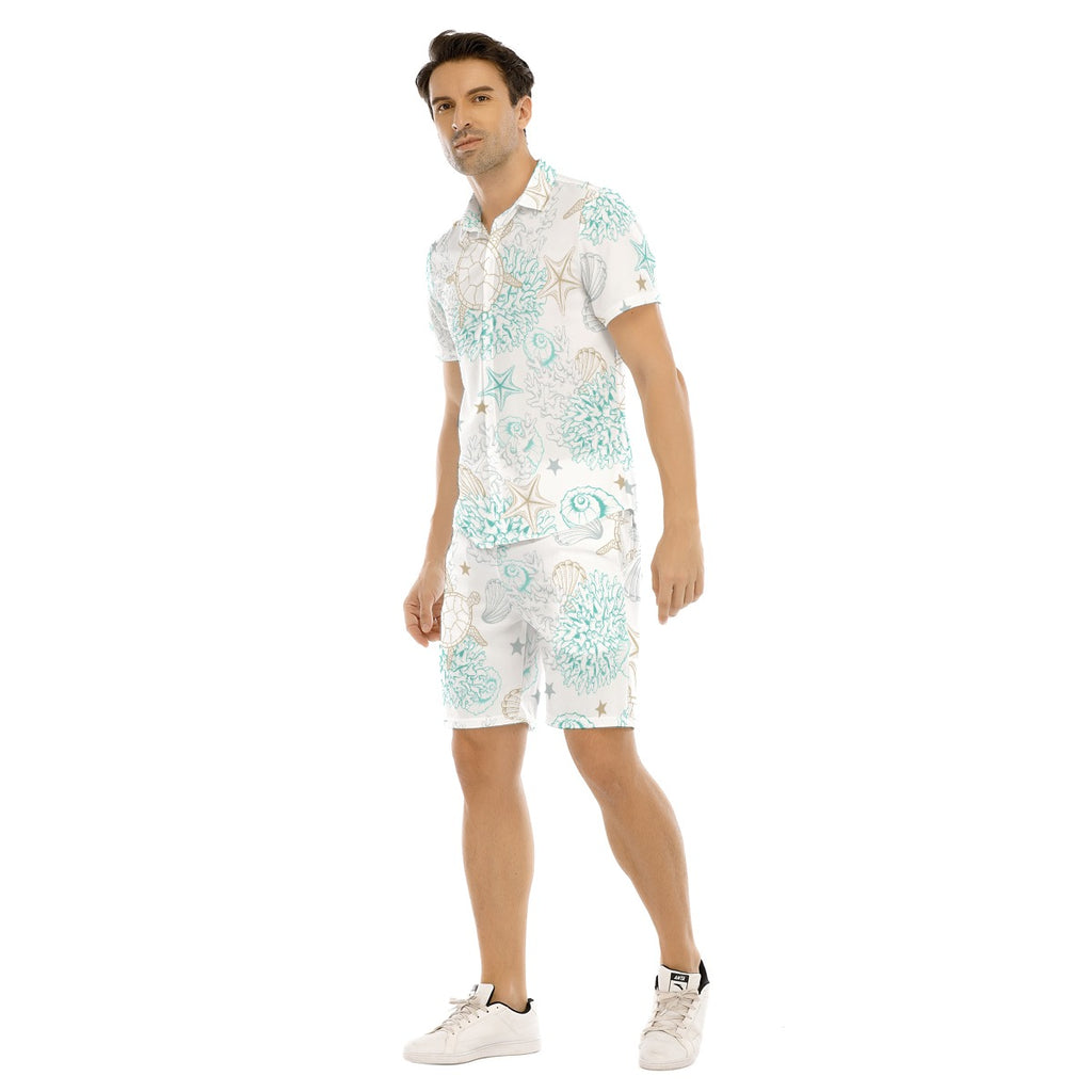 Deep-Sea Diving -Men's Short Sleeve Shirt Set