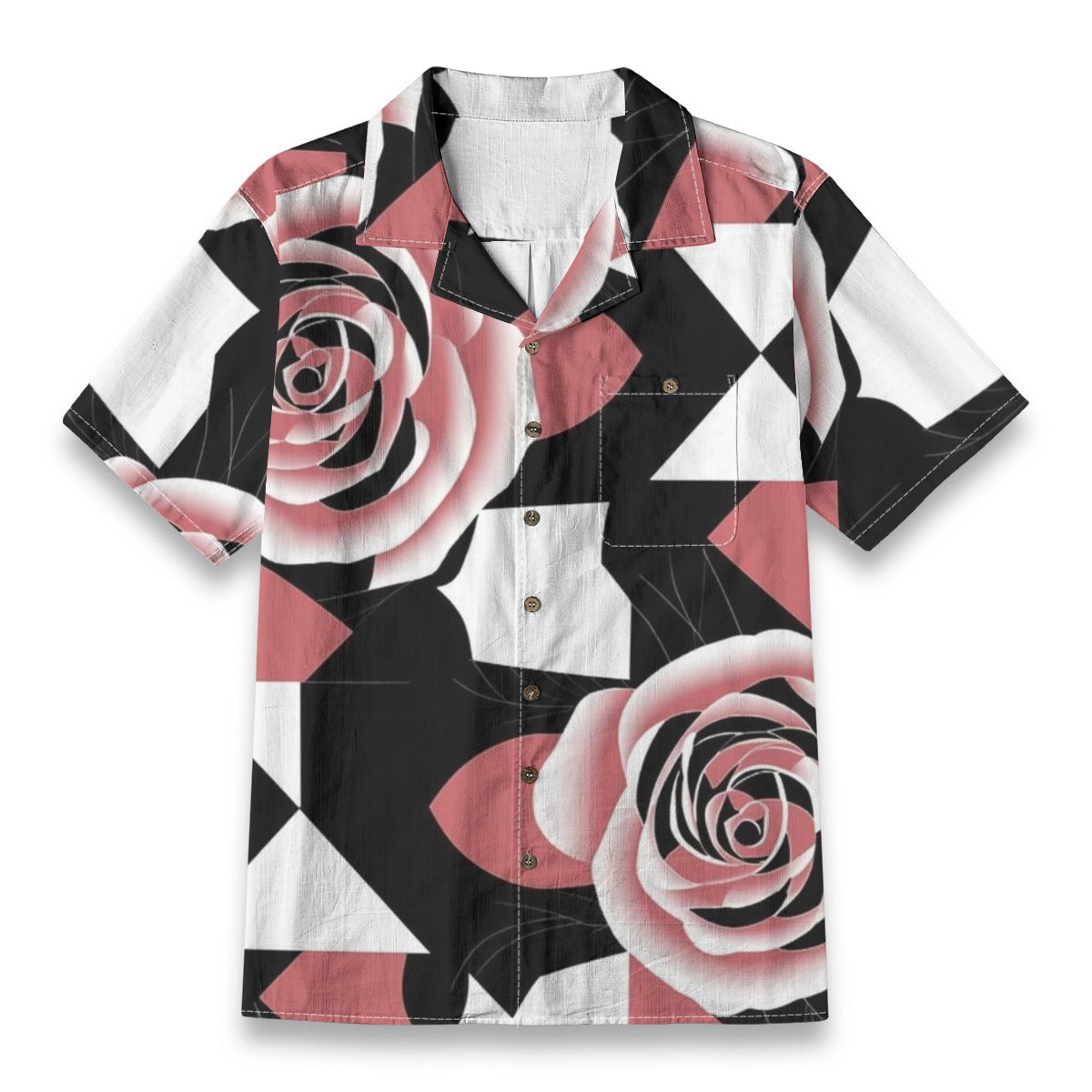 Rose II - Designer Shirt - 100% Cotton