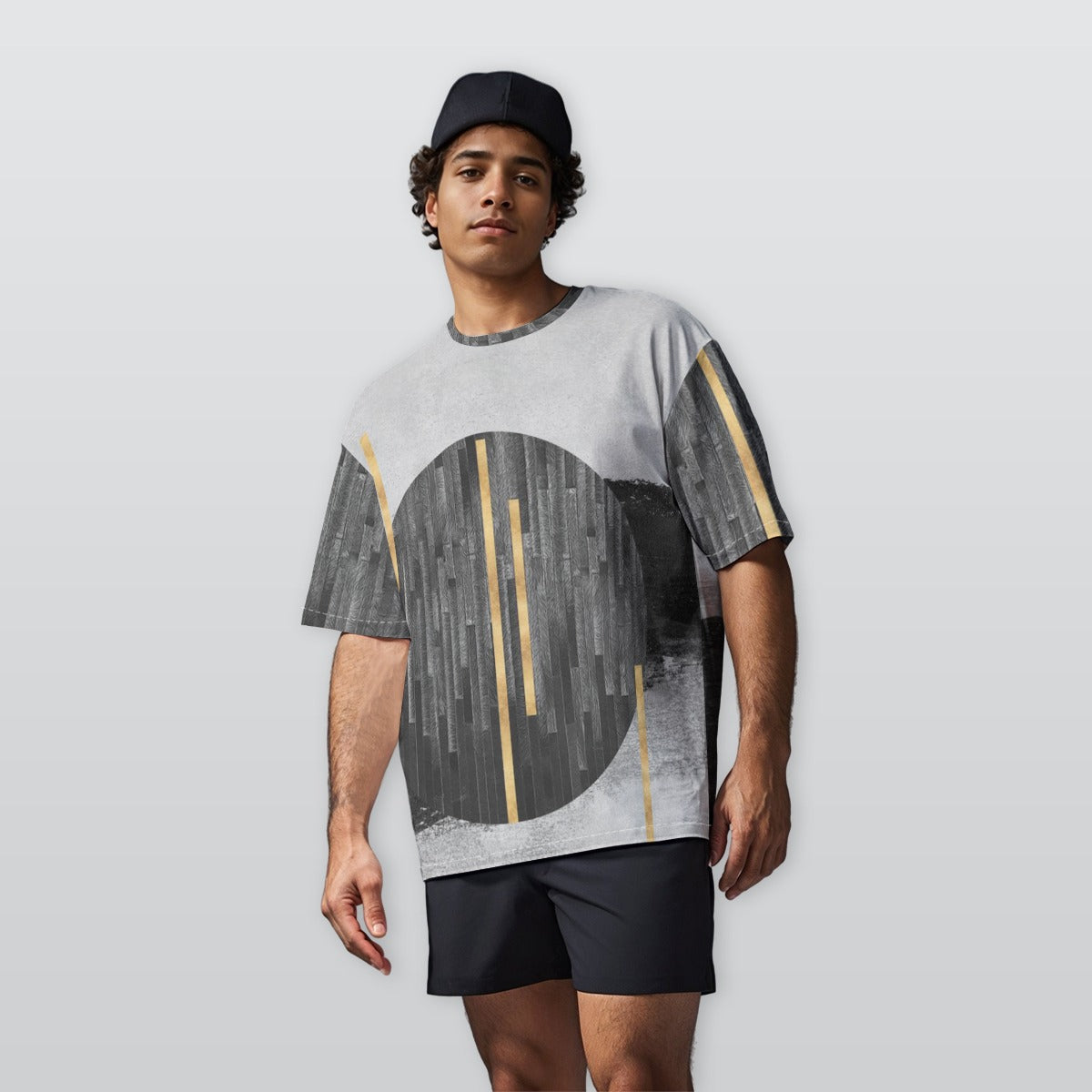 Lunar Code - Oversize Crewneck T-Shirt - 100% Cotton
