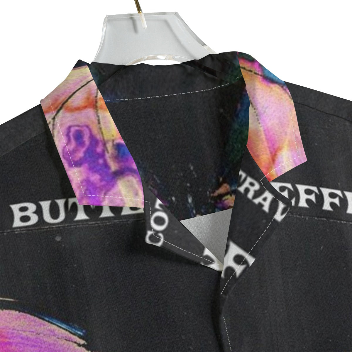 Butterfly Effect - Men's Textured Clubwear Shirt