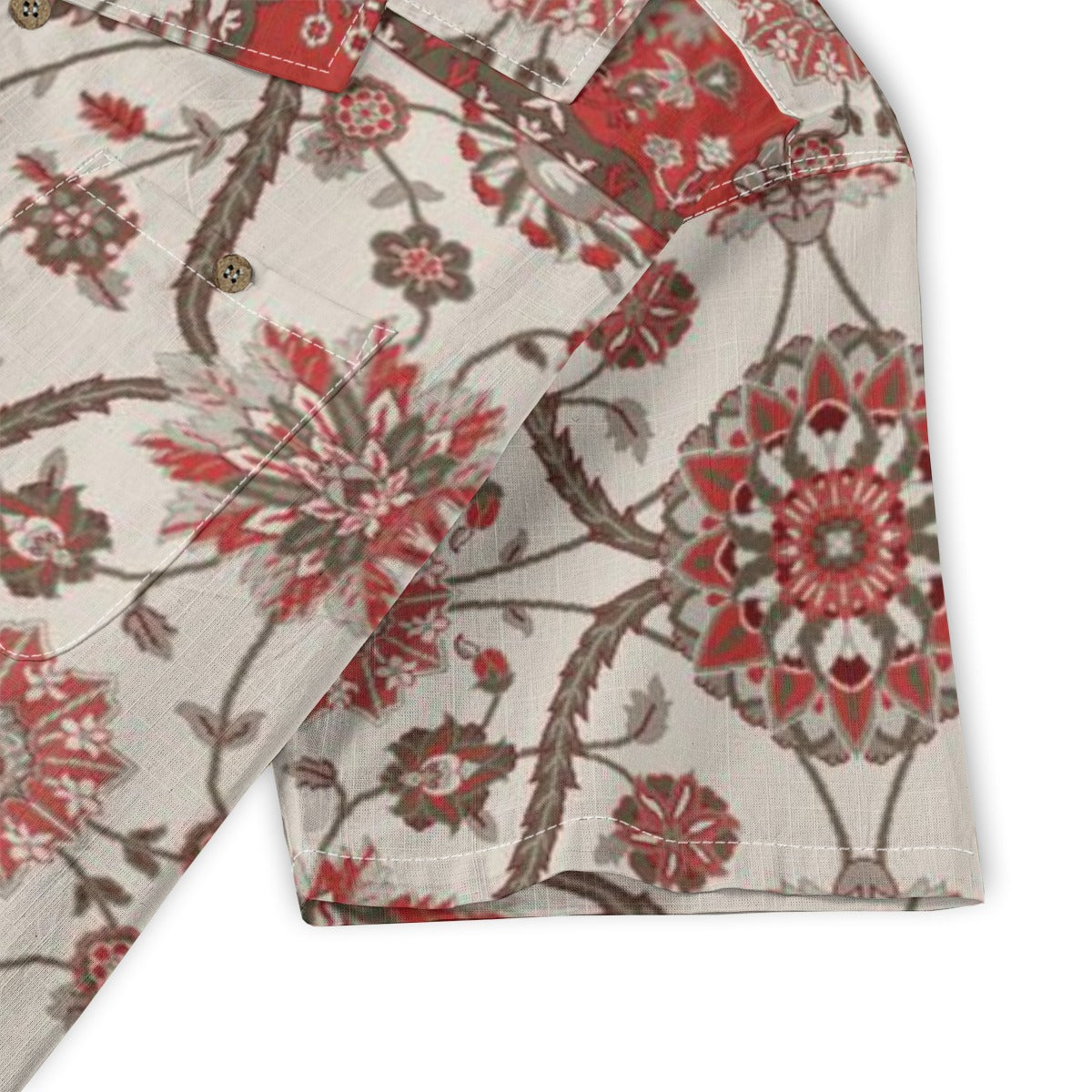 Ajrak Inspired -Designer Shirt - 100% Cotton