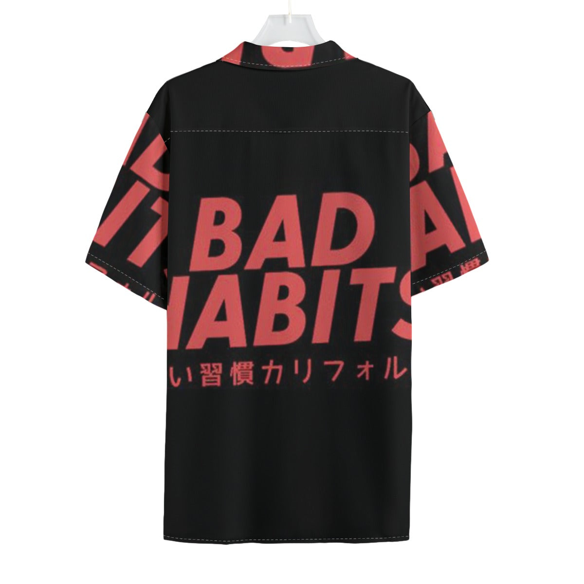 Bad Habits - Men's Textured Clubwear Shirt