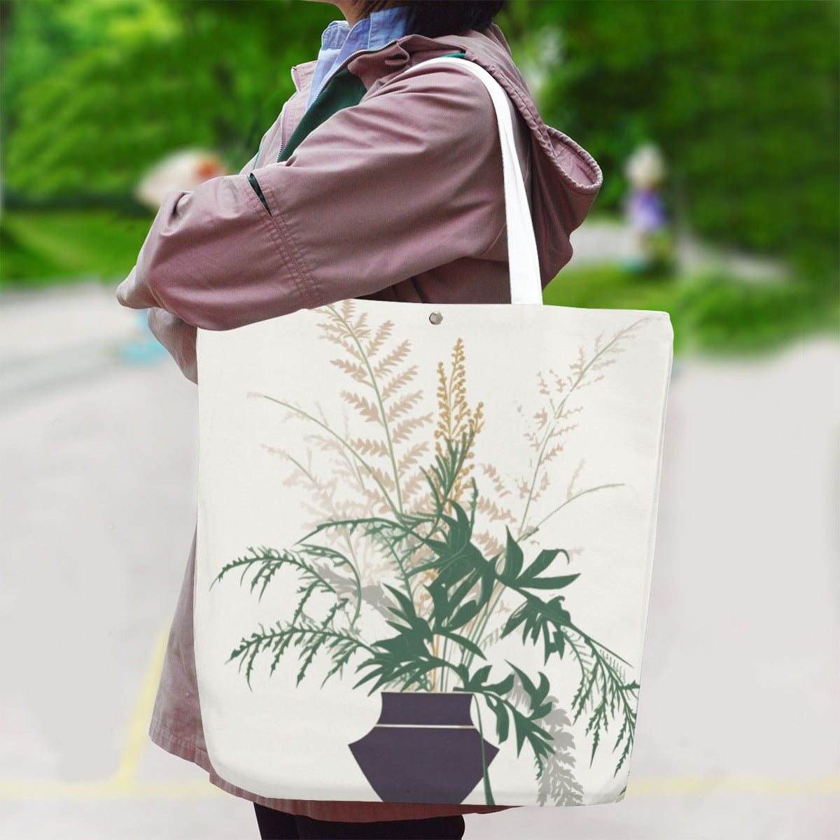 Plant Mom - Large Canvas Bag
