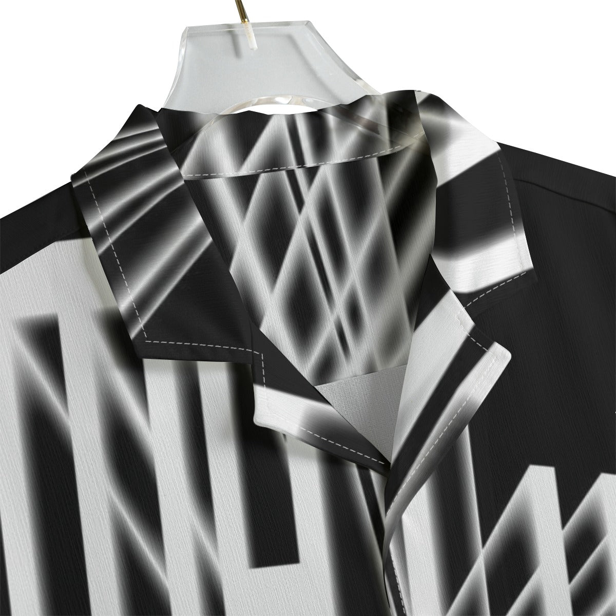 NUT HI- Men's Textured Clubwear Shirt