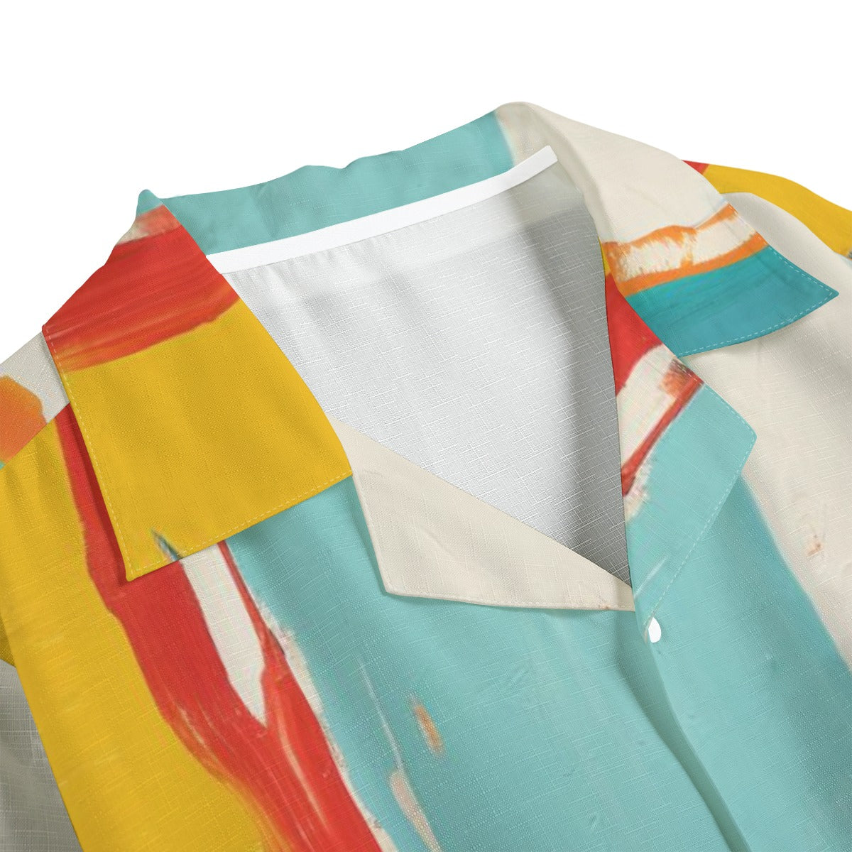 Oiloioi - Men's Faux Linen Hawaiian Shirt