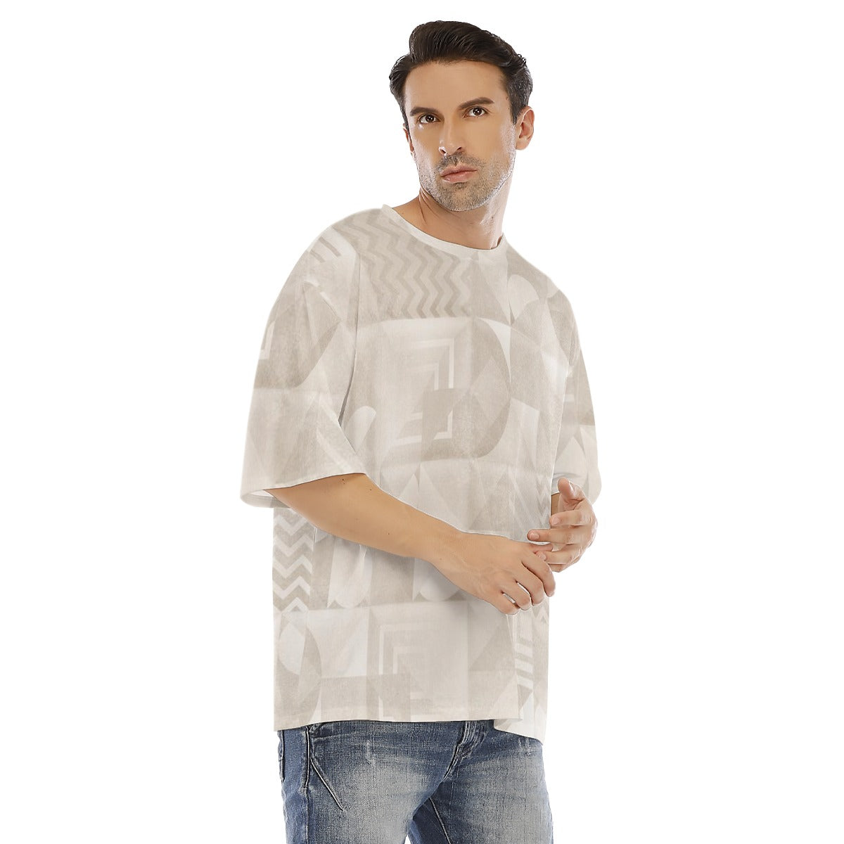 Clay Line - Men's Drop Shoulder T-shirt
