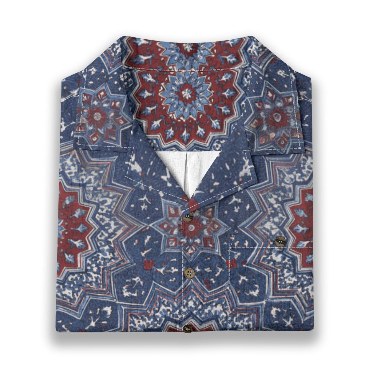 Ajrak Inspired- Designer Shirt - 100% Cotton
