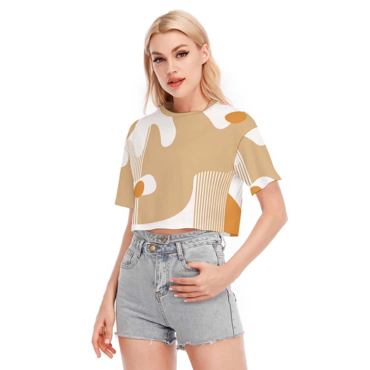 Formshift - Women's Cropped T-shirt - 100% Cotton