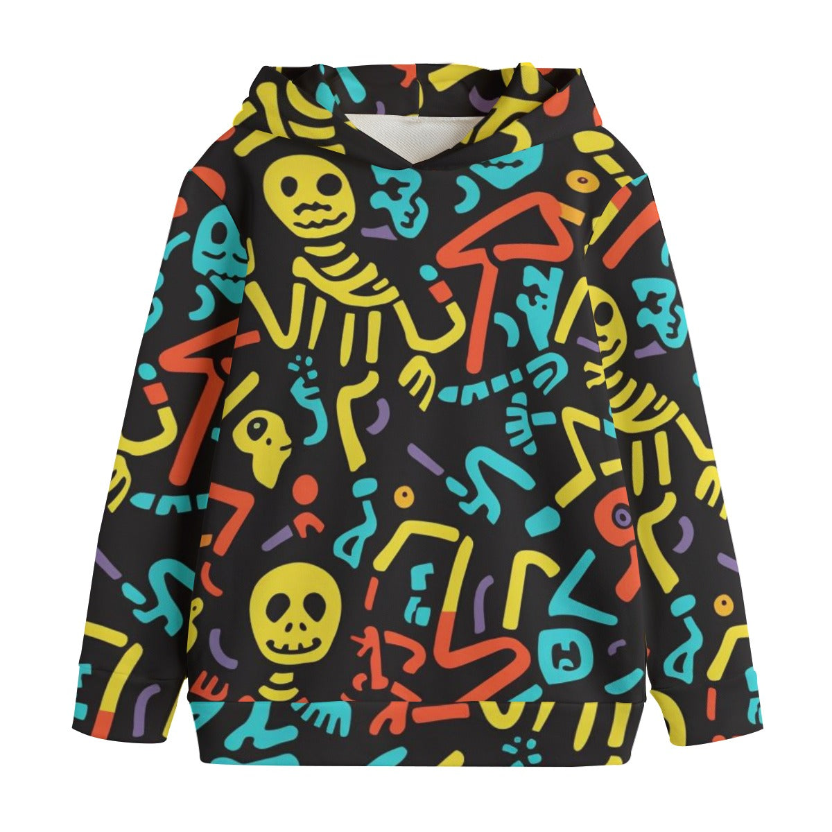 Skeleton II- Kid's Heavyweight Pullover Hoodie