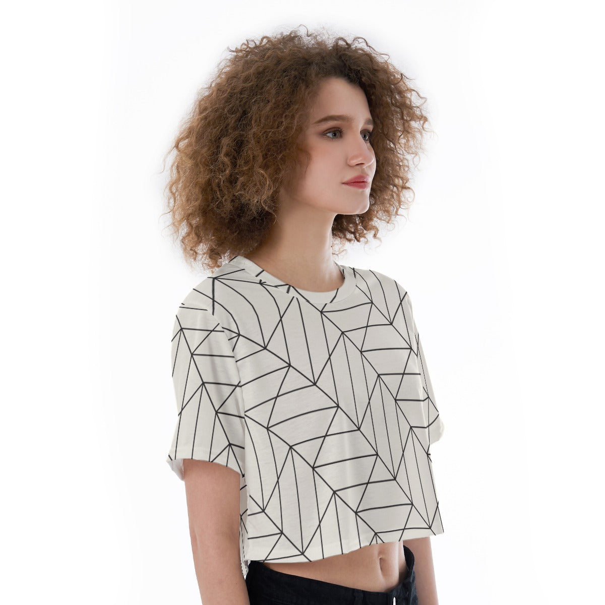 Sketchform - Cropped T-Shirt