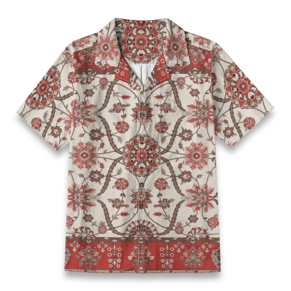 Ajrak Inspired -Designer Shirt - 100% Cotton