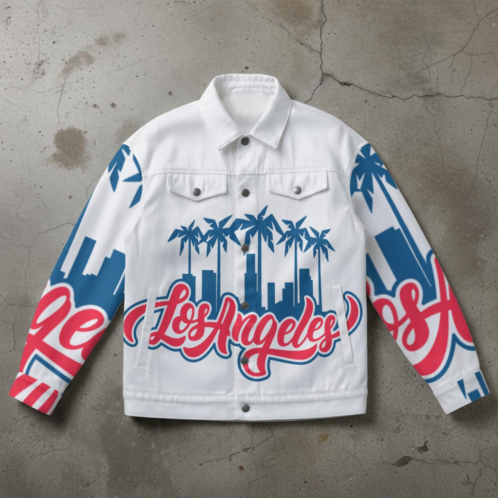 Los Angels - Unisex Collared Jacket