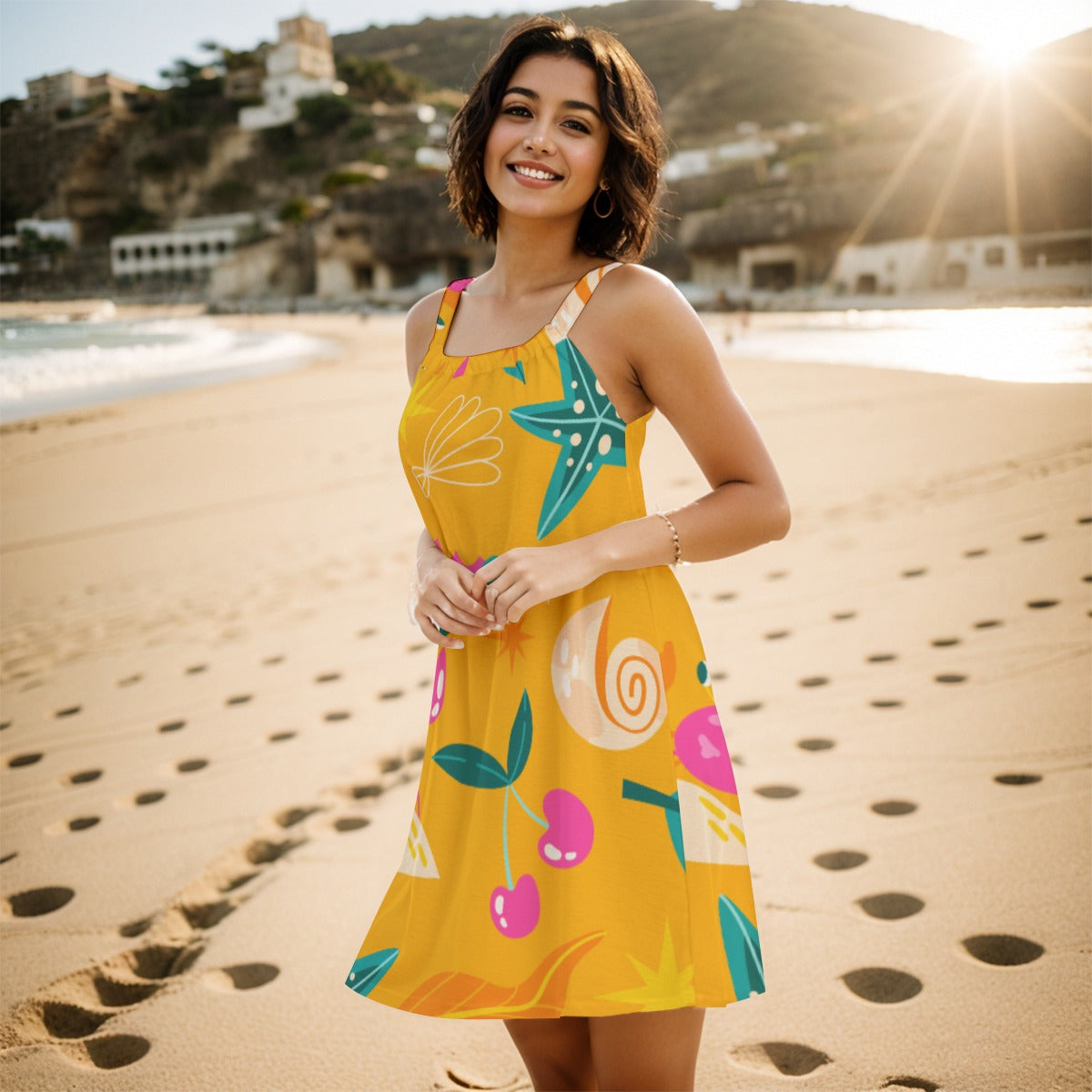 Driftwave Outlaw -  Women's Sleeveless Cami Dress