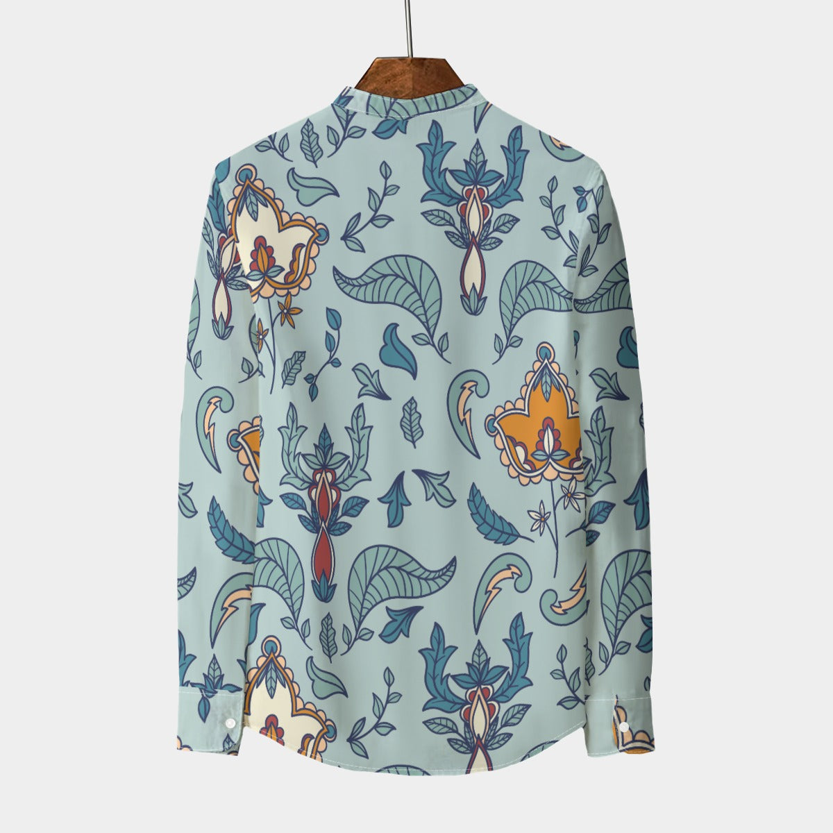 Retro Indian Print XXXV- Designer Shirt