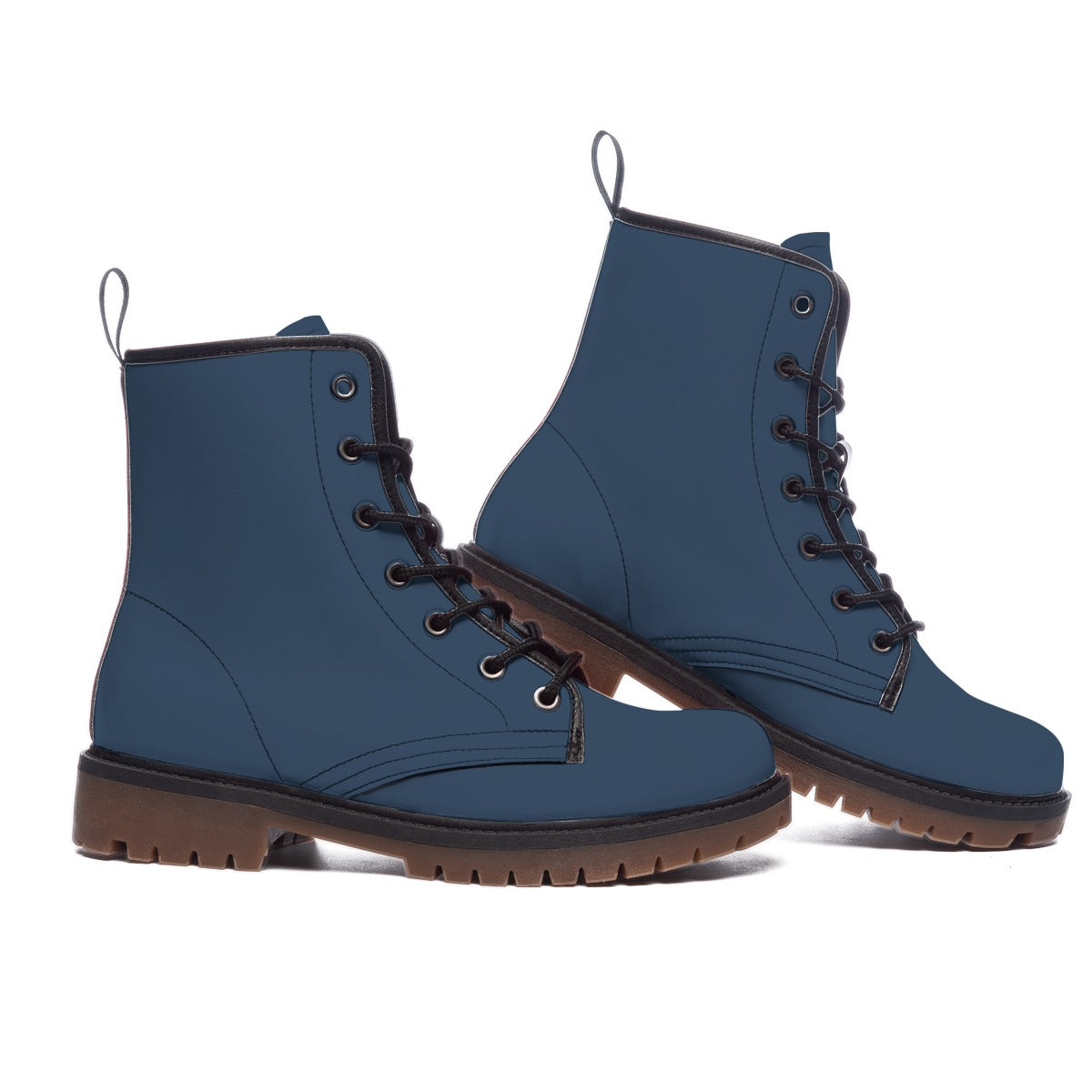 Navy Blue - Men's Martin Short Boots