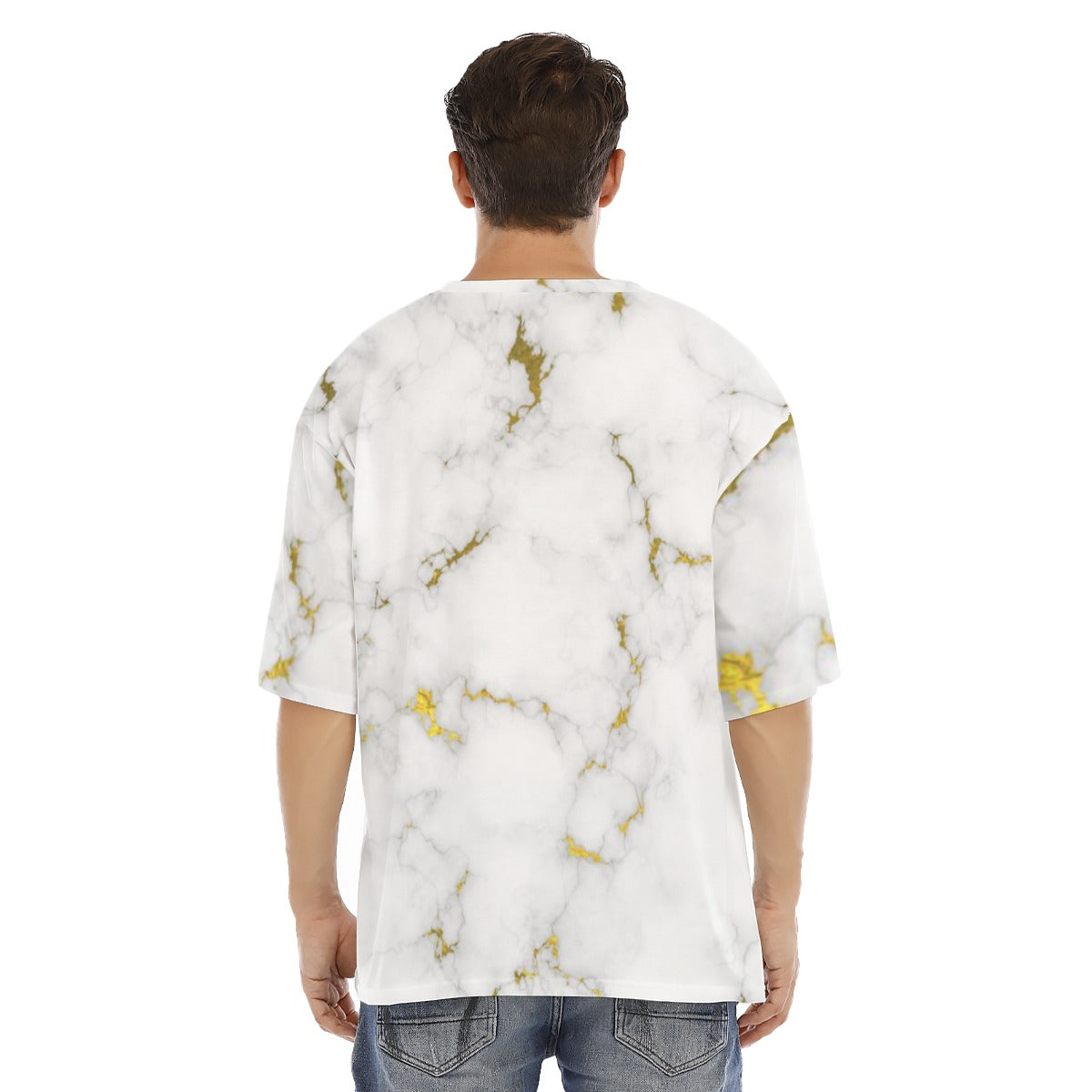 Gold Glace -  Men's Drop Shoulder T-shirt