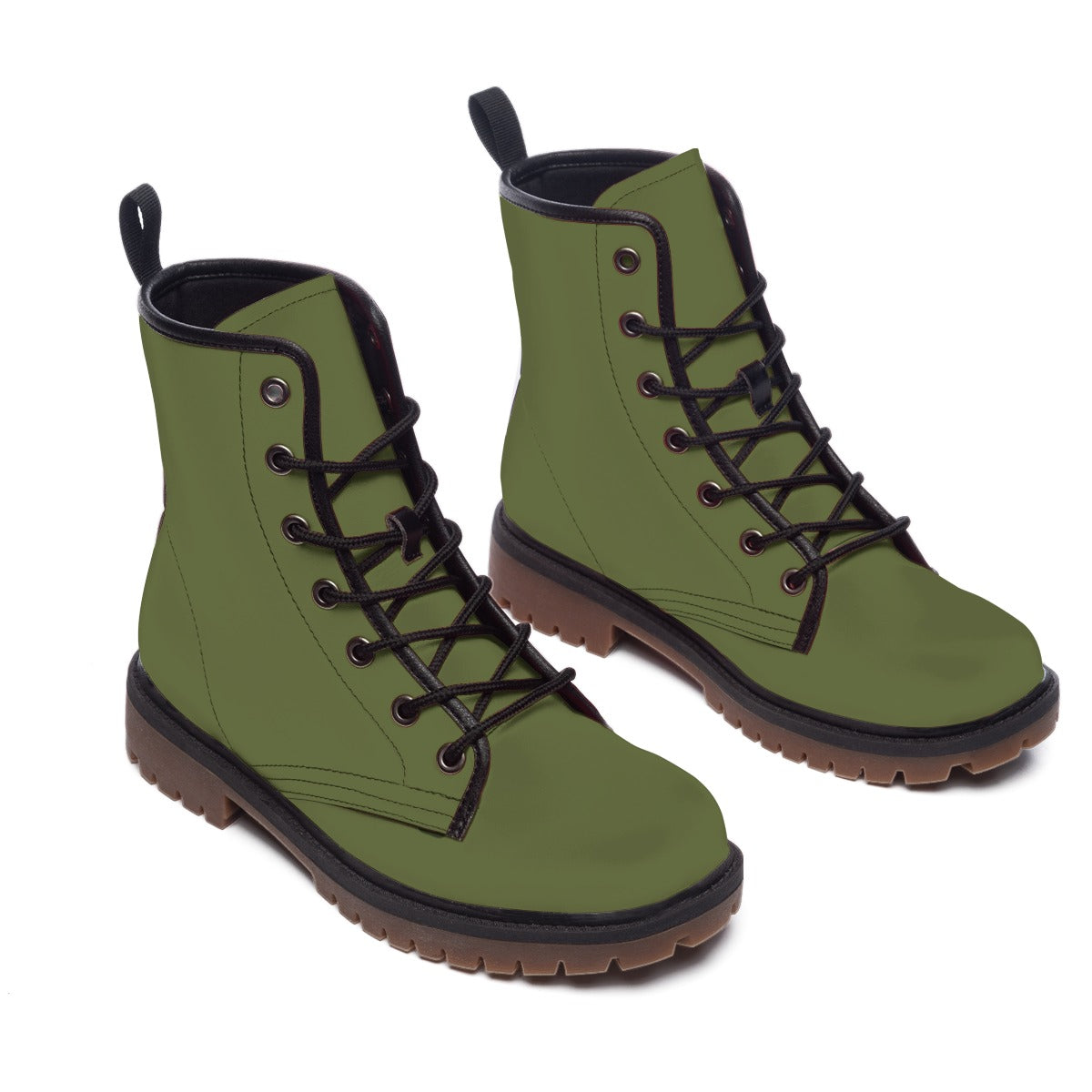 Military Green - Men's Martin Short Boots