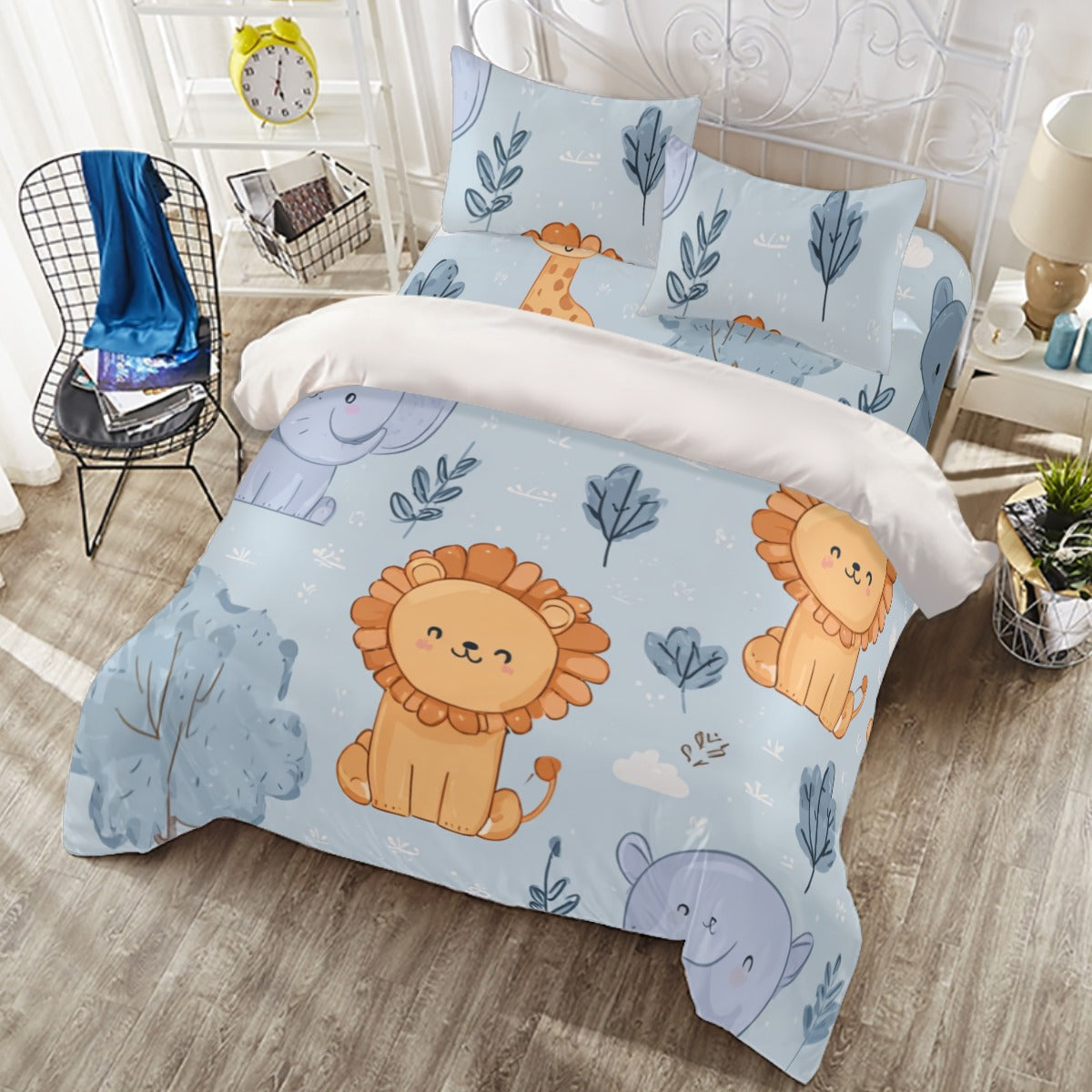 Wildlife II -Four-piece Duvet Cover Set