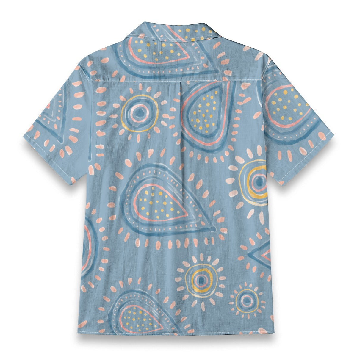 Retro Indian Print XI - Designer Shirt - 100% Cotton