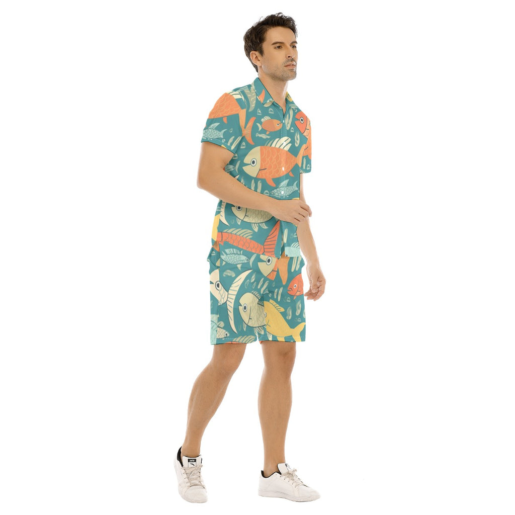 Tuna Party - Men's Short Sleeve Shirt Set