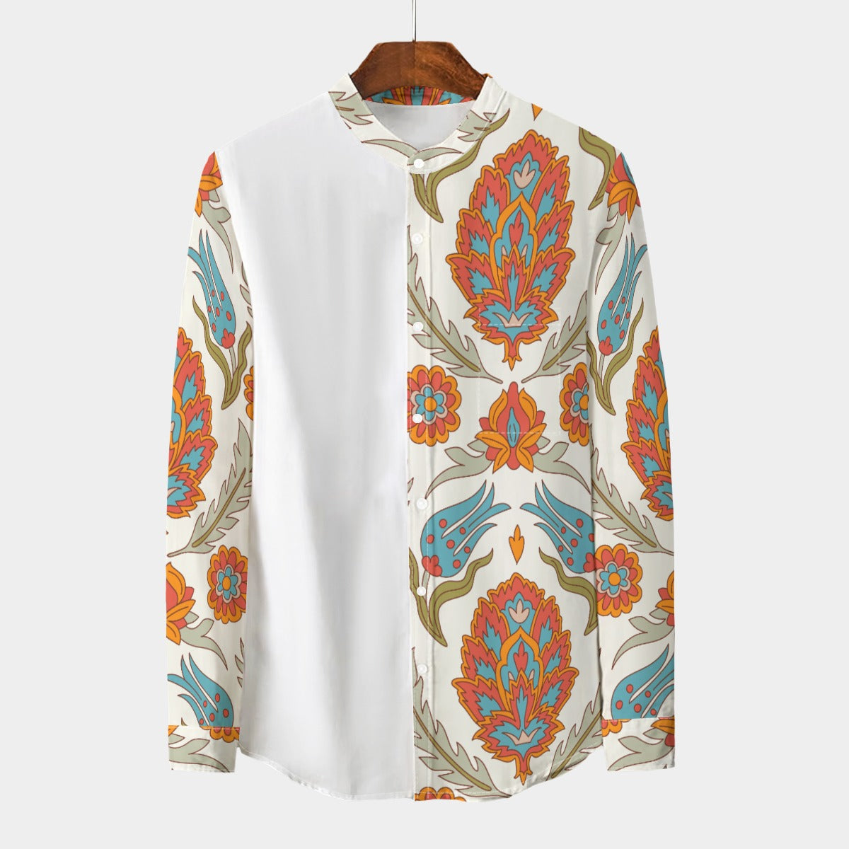 Retro Indian Print XXX- Designer Shirt