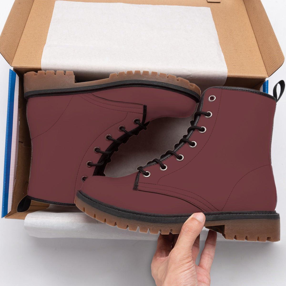 Deep Brown - Men's Martin Short Boots