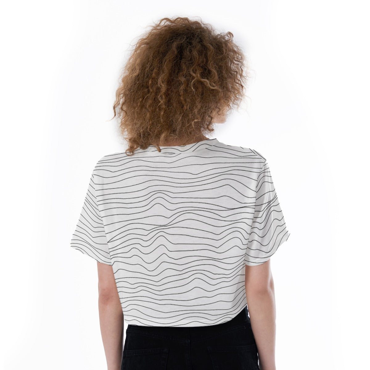Ripple Effect - Cropped T-Shirt
