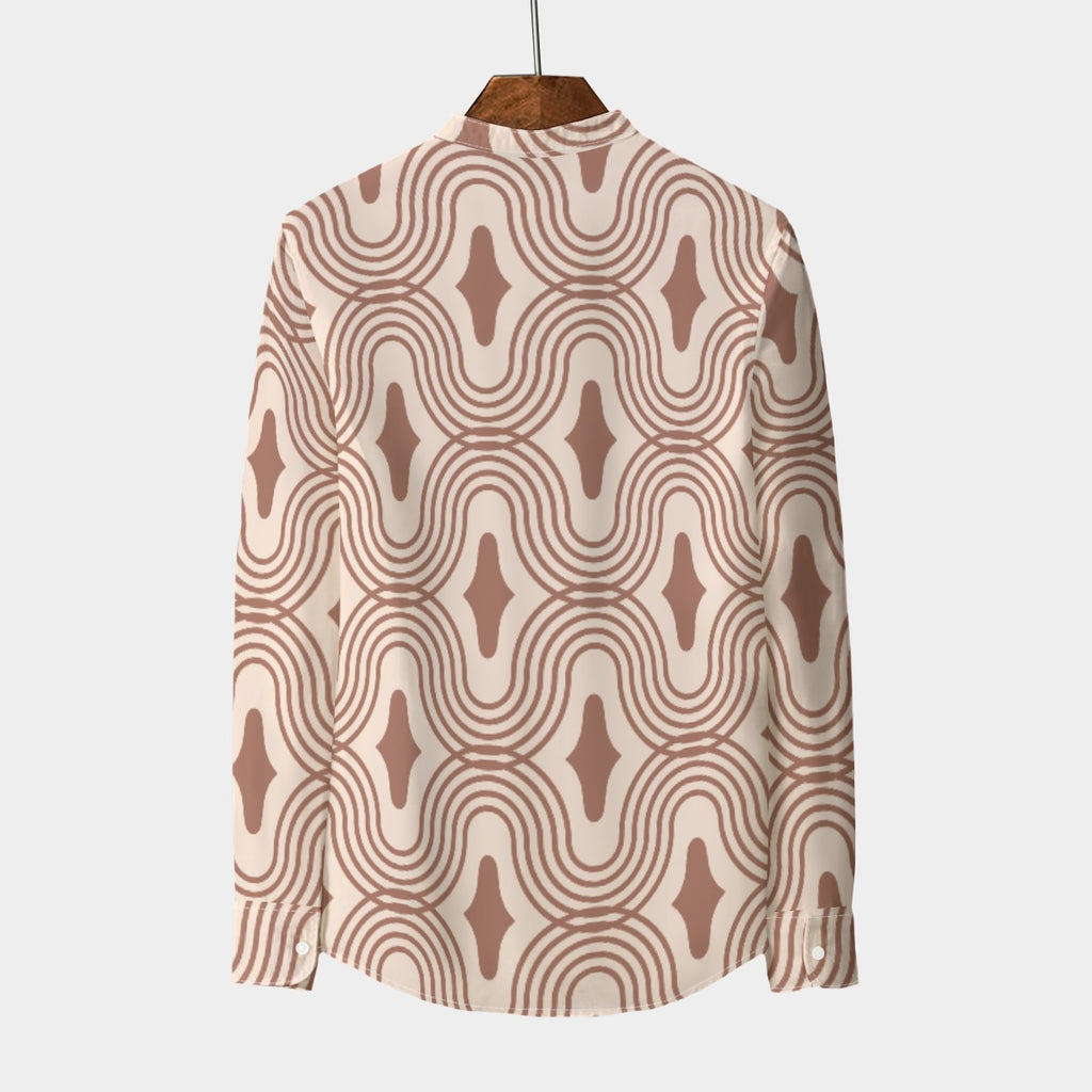 Retro Indian Print XXI- Designer Shirt