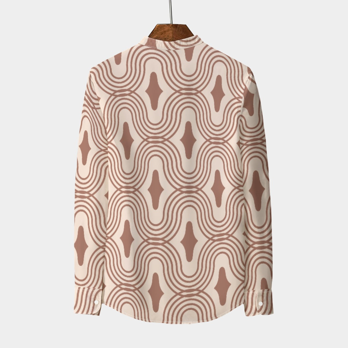 Retro Indian Print XXI- Designer Shirt