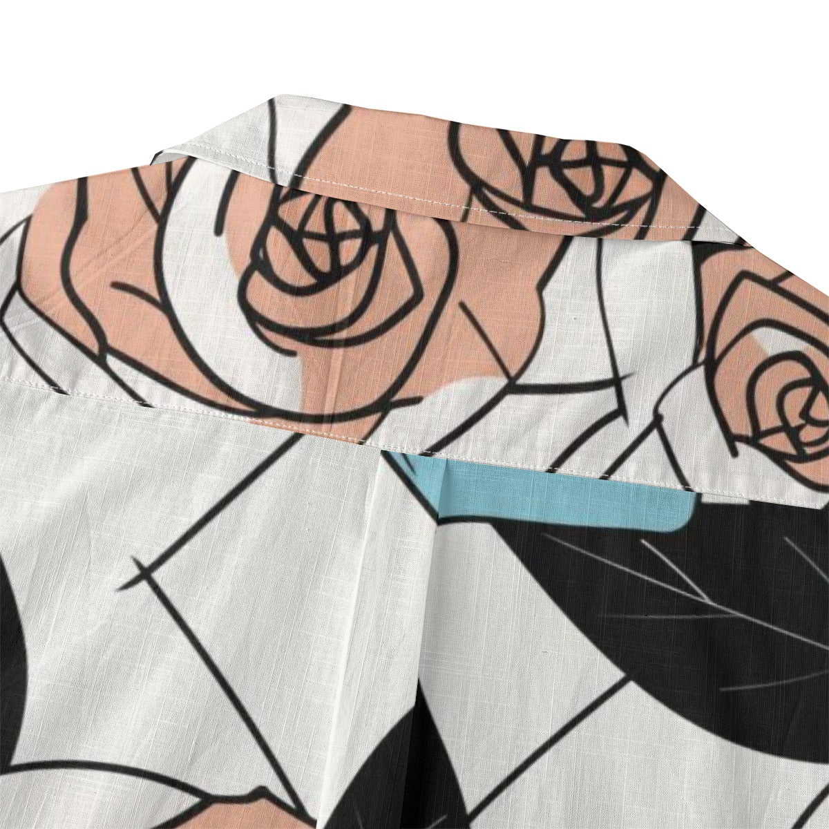Rose V - Designer Shirt - 100% Cotton