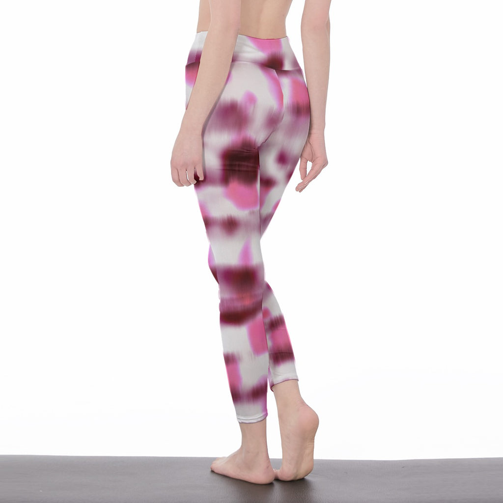 Women's High Waist Leggings | Side Stitch Closure