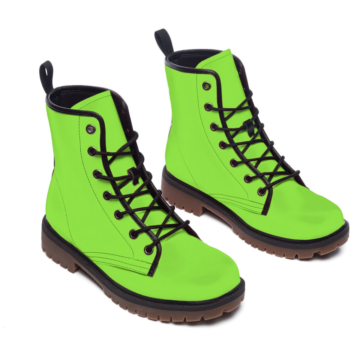 Neon Green - Men's Martin Short Boots