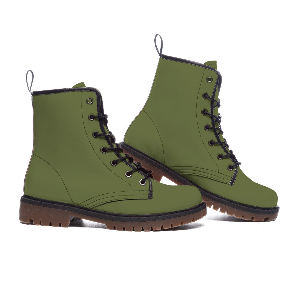 Military Green - Men's Martin Short Boots