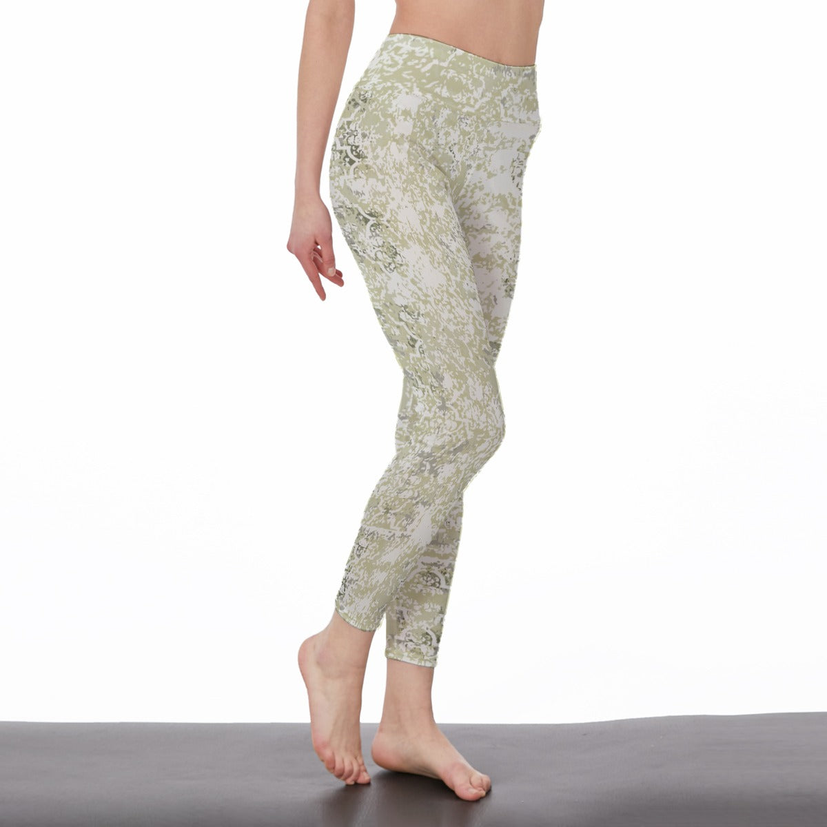 Women's High Waist Leggings | Side Stitch Closure