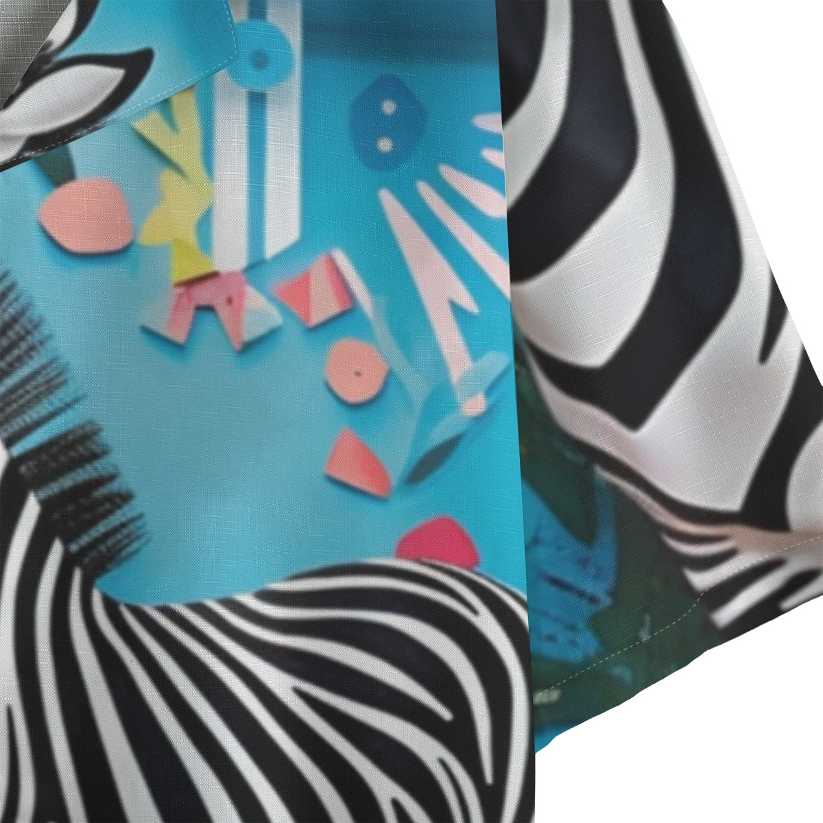 Prism Play -  Men's Faux Linen Hawaiian Shirt