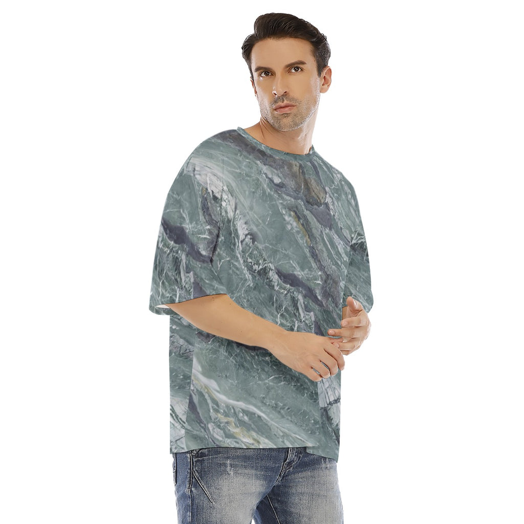 Green Granite - Men's Drop Shoulder T-shirt