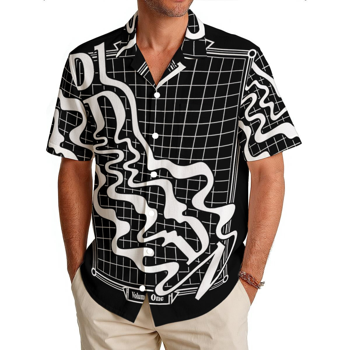 Disco Check - Men's Clubwear Shirt