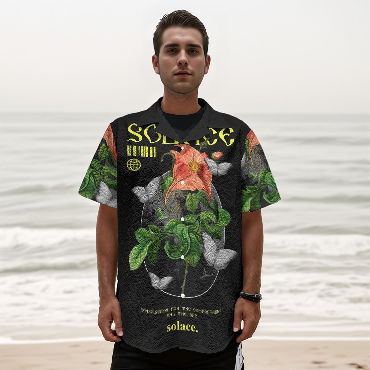 Solace - Men's Heavy Textured Clubwear Shirt