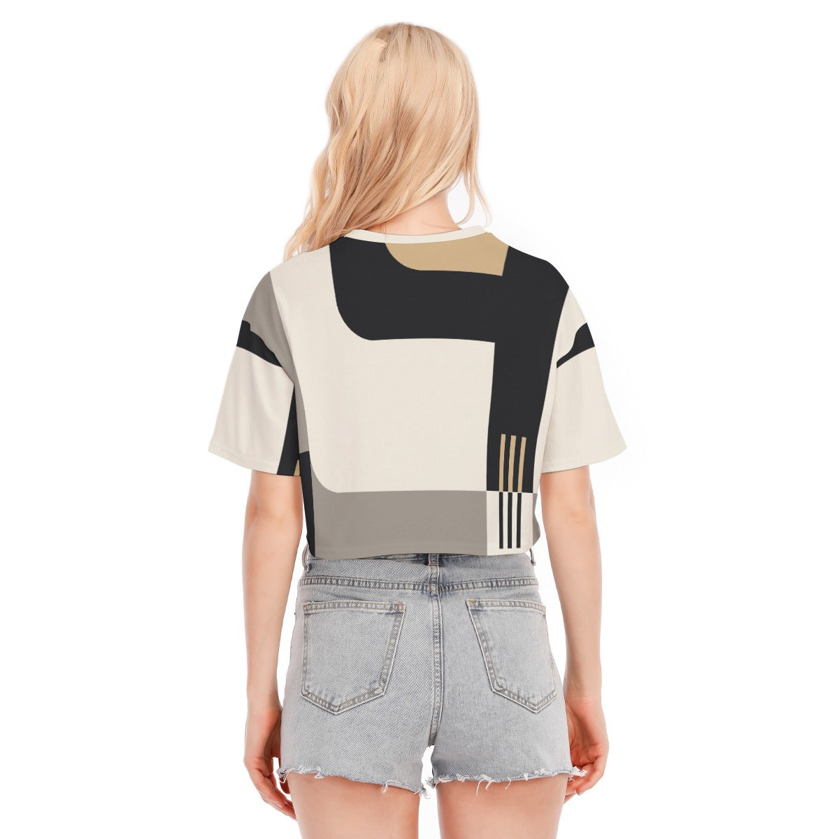 Radiant Axis - Women's Cropped T-shirt -     100 % Cotton