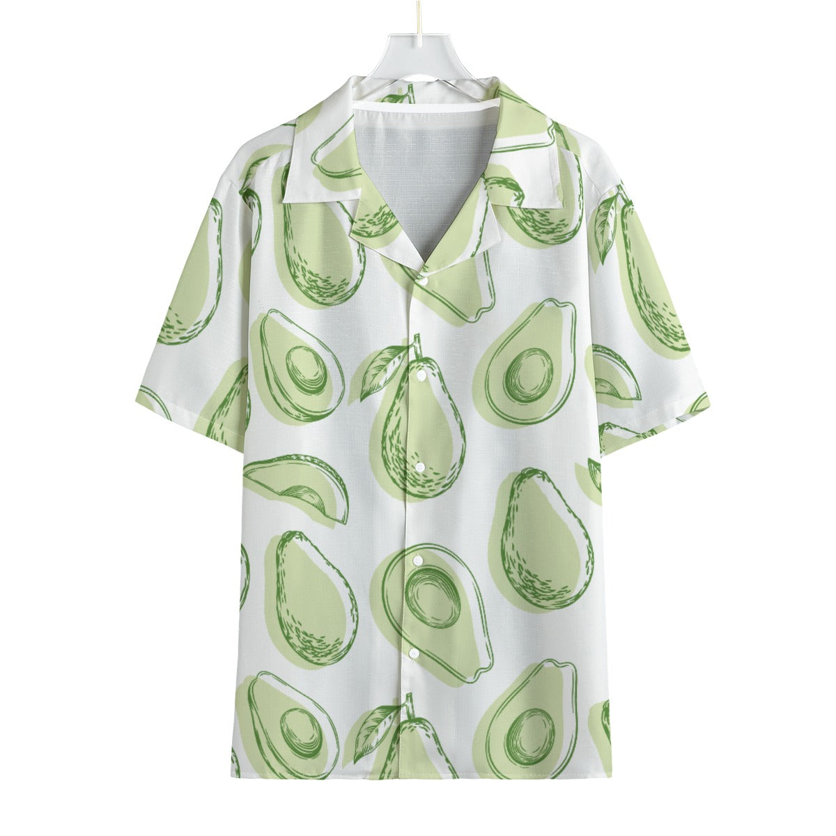 Guaca - Men's Faux Linen Hawaiian Shirt