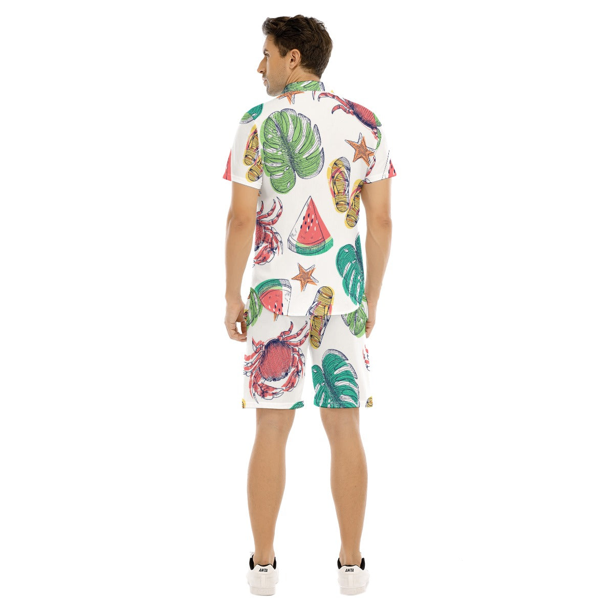Tropical Hype - Men's Short Sleeve Shirt Set